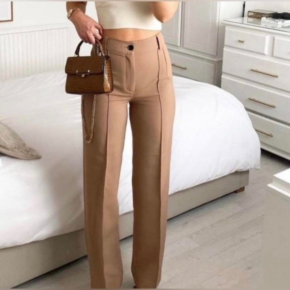 Zara full lenght françoise pants size xs - Picture 1 of 2